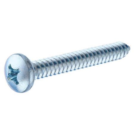 No. 8 X 2 In. L Phillips Pan Head Sheet Metal Screws 6 Pk, 10PK